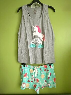 PJ Couture Tank and Shorts Sleepwear Set